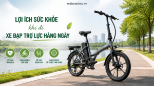 Lợi ích sức khỏe khi đi xe đạp trợ lực hàng ngày