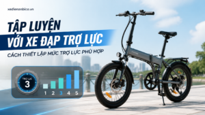 Tập luyện với xe đạp trợ lực – Cách thiết lập mức trợ lực phù hợp