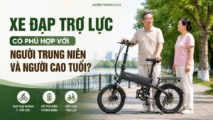 xe đạp trợ lực có phù hợp với người trung niên và người cao tuổi?