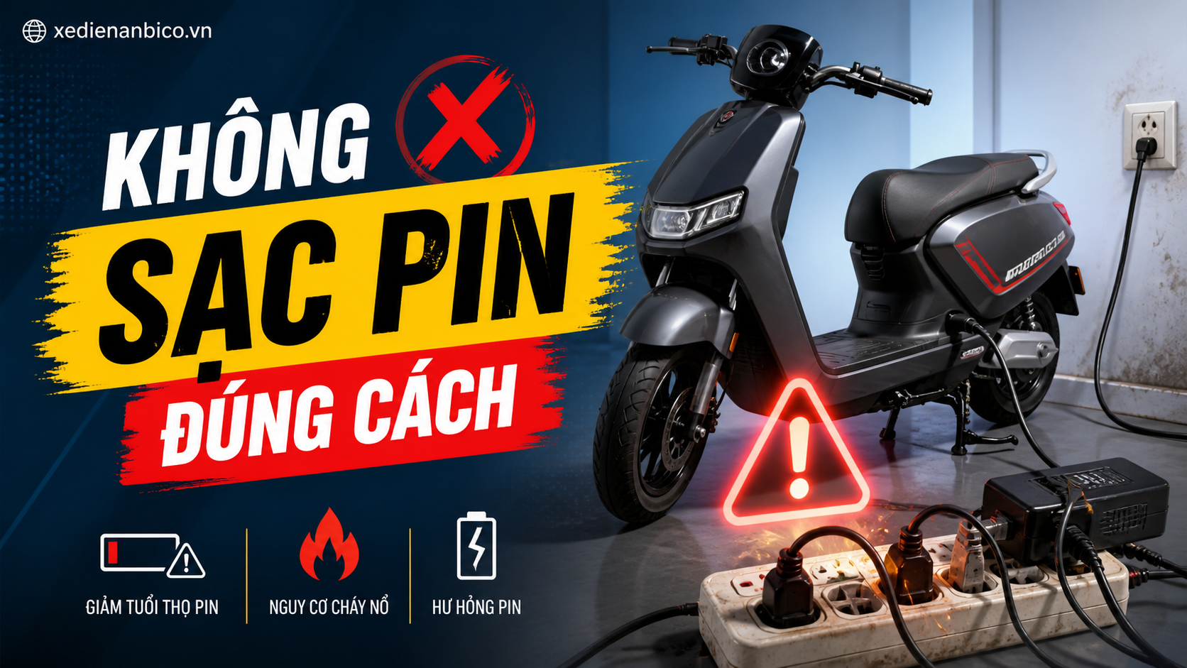 Không Sạc Pin Đúng Cách Không Sạc Pin Đúng Cách
