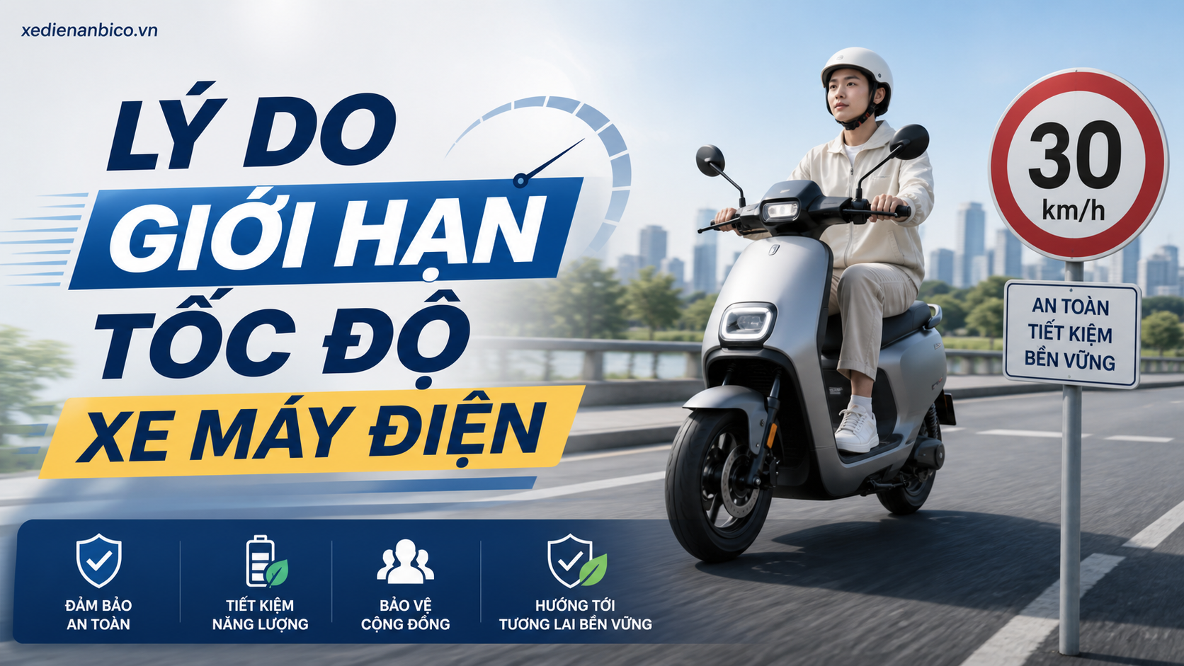 Lý do giới hạn tốc độ xe máy điện Lý do giới hạn tốc độ xe máy điện