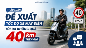 Thảo luận đề xuất tốc độ xe máy điện tối đa không quá 40km trên giờ