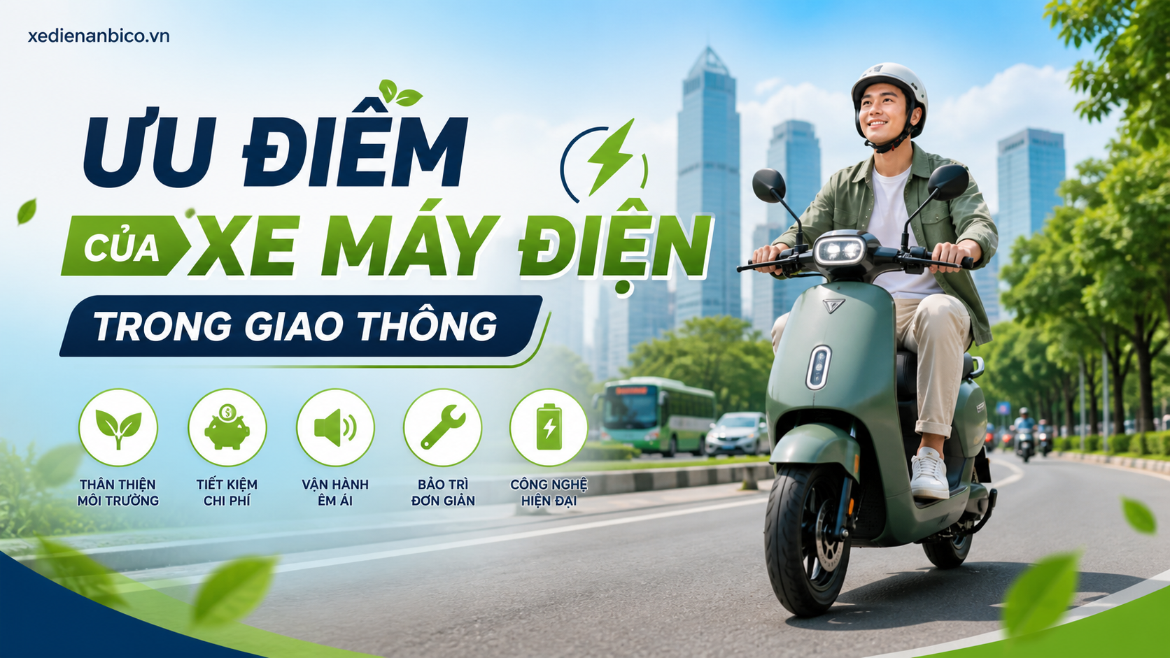 Ưu Điểm Của Xe Máy Điện Trong Giao Thông Ưu Điểm Của Xe Máy Điện Trong Giao Thông
