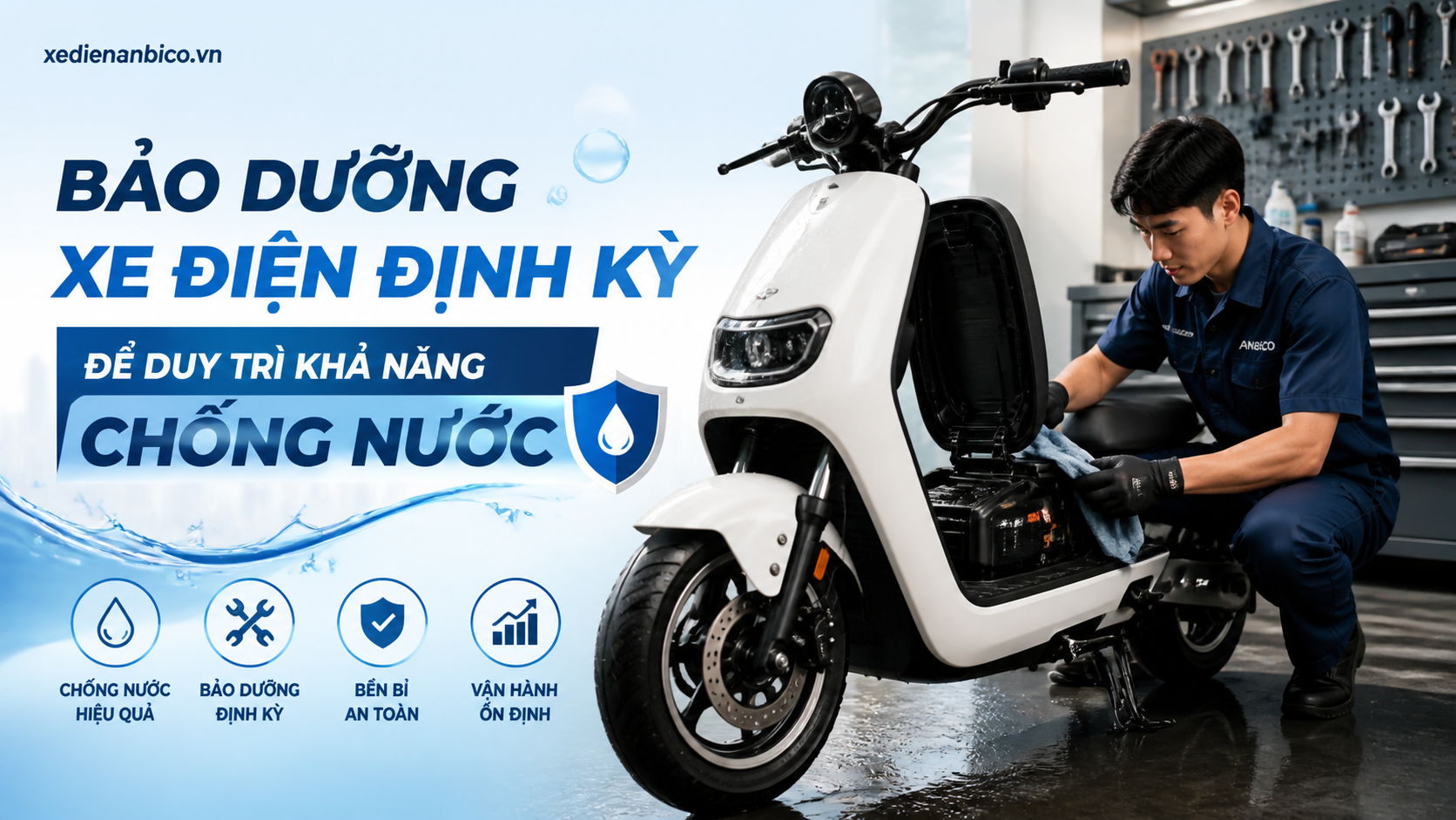 Bảo dưỡng xe điện định kỳ để duy trì khả năng chống nước Bảo dưỡng xe điện định kỳ để duy trì khả năng chống nước