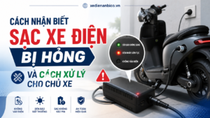 Cách nhận biết sạc xe điện bị hỏng và cách xử lý cho chủ xe