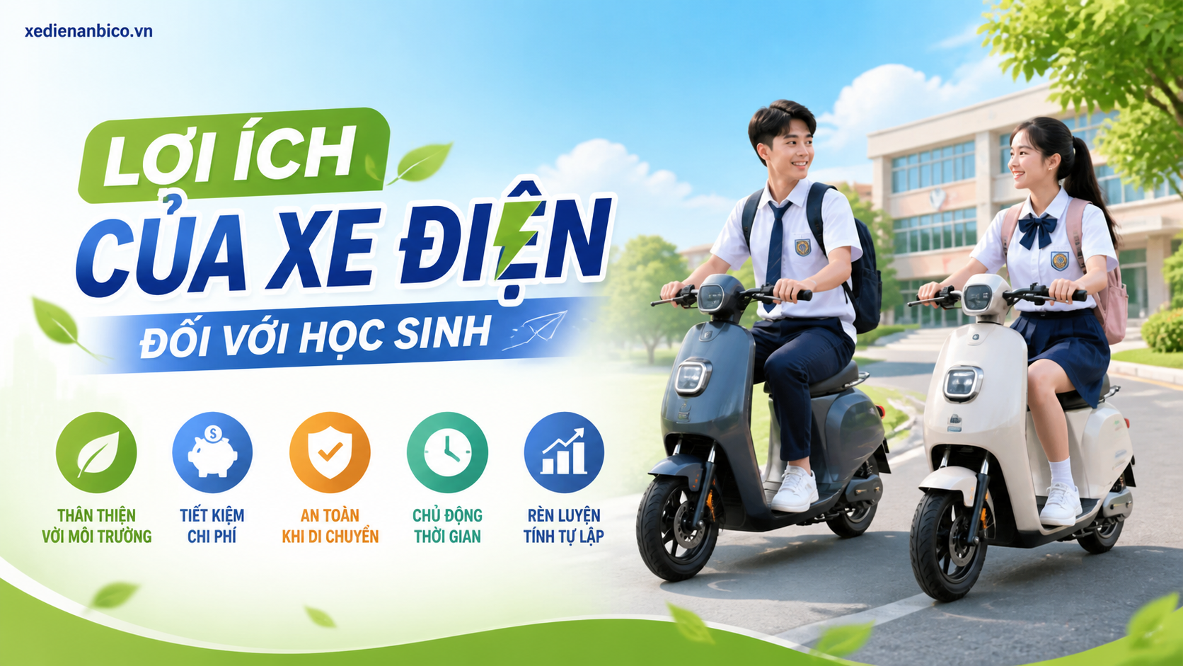 Lợi ích của xe điện đối với học sinh Lợi ích của xe điện đối với học sinh