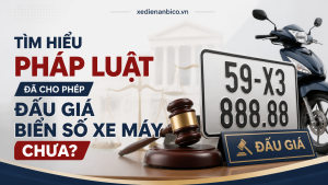 Tìm hiểu pháp luật đã cho phép đấu giá biển số xe máy chưa?