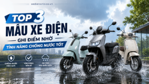 Top 3 mẫu xe điện ghi điểm nhờ tính năng chống nước tốt